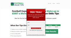 Desktop Screenshot of footballtipster.co.uk