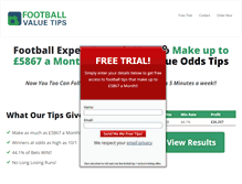 Tablet Screenshot of footballtipster.co.uk